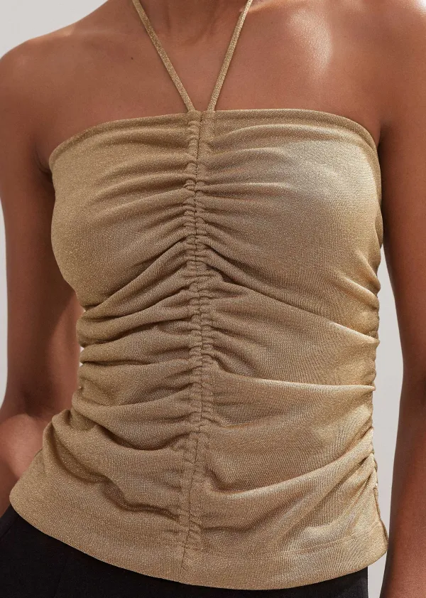 metallic_bandeau_top_5.webp ME+EM Metallic Bandeau Top | Women Vests And Camis