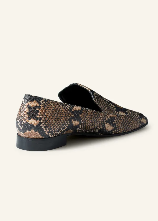 modern_snakeembossed_loafer_5.webp ME+EM Modern Snake-Embossed Loafer | Women Flat Shoes