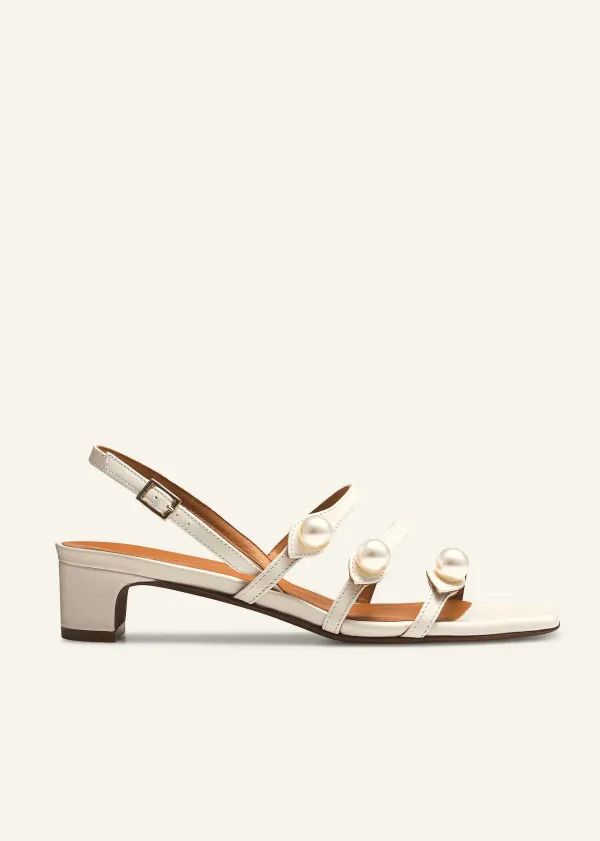 pearl_detail_nappa_kitten_sandal_2.webp ME+EM Pearl Detail Nappa Kitten Sandal | Women Sandals