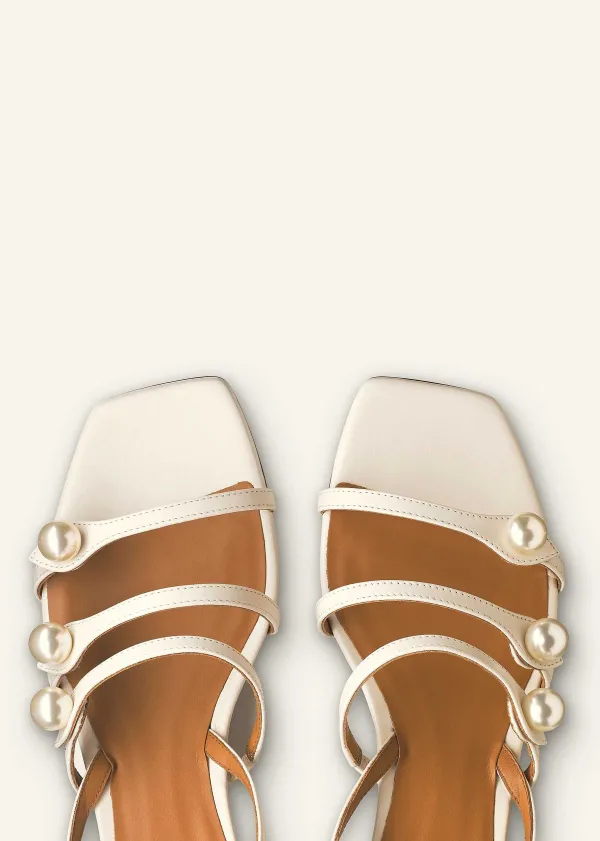 pearl_detail_nappa_kitten_sandal_3.webp ME+EM Pearl Detail Nappa Kitten Sandal | Women Sandals