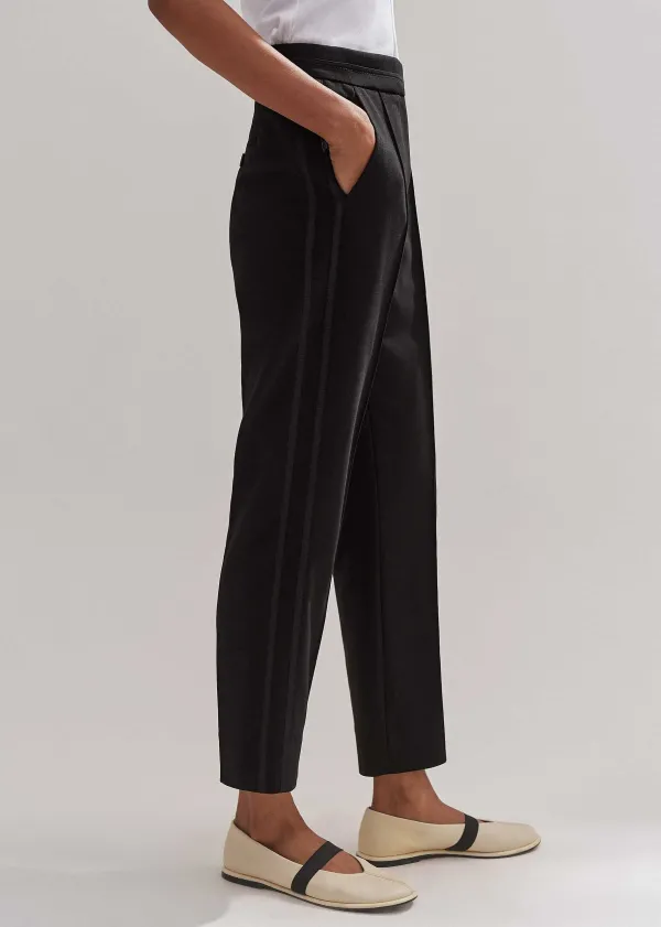 ME+EM Perfect Workwear Slim Crop Trouser | Women Slim Trousers