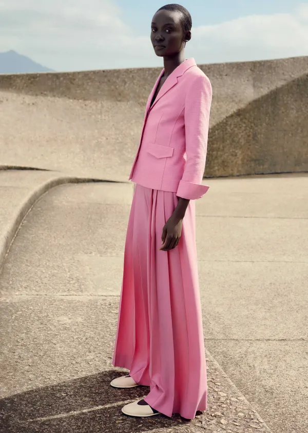 pleated_ultra_wideleg_trouser__contour_jacket_suit_4.webp ME+EM Pleated Ultra Wide-Leg Trouser + Contour Jacket Suit | Women Occasionwear