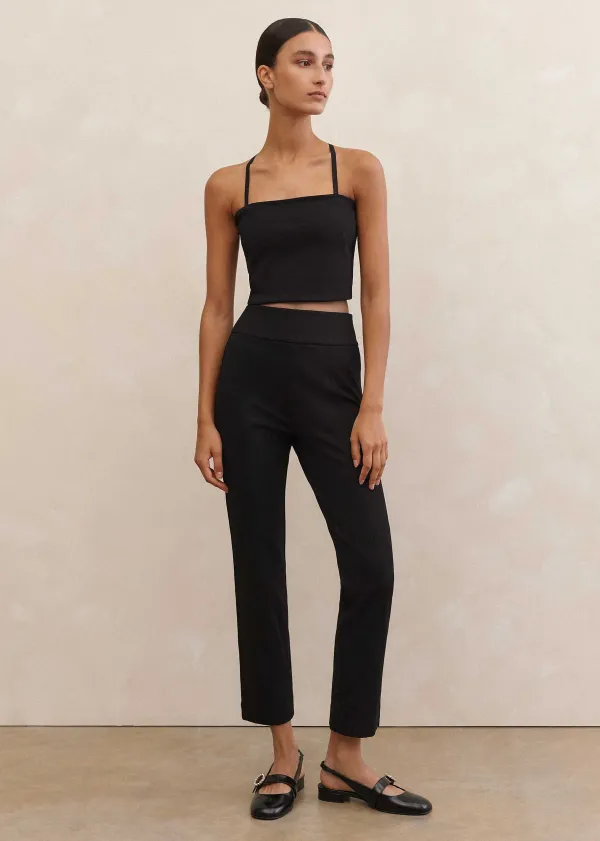 ponte_split_hem_crop_trouser_7.webp ME+EM Ponte Split Hem Crop Trouser | Women Slim Trousers