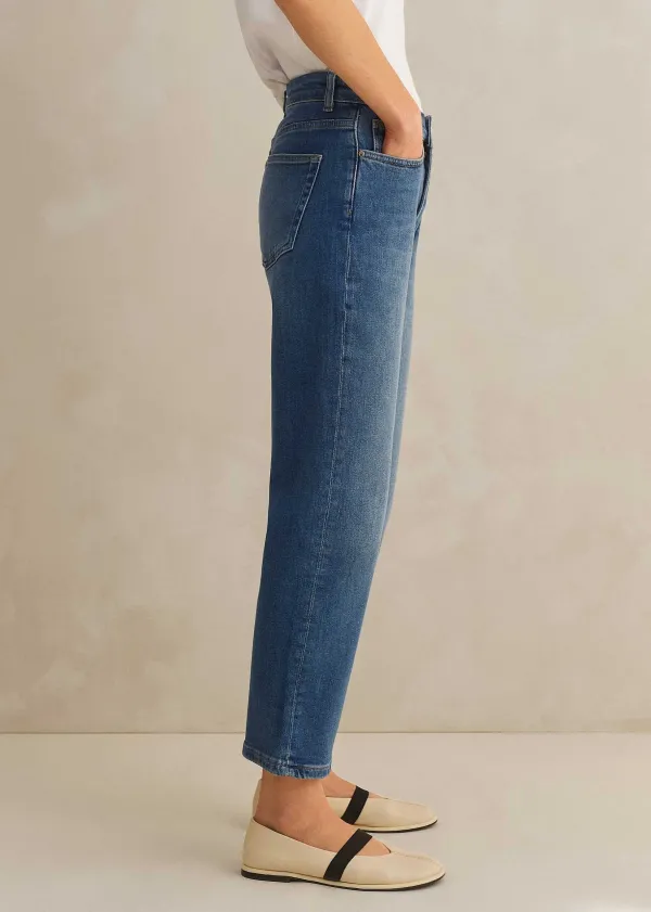 ME+EM Regular Authentic Slim Crop Jean | Women Slim Trousers