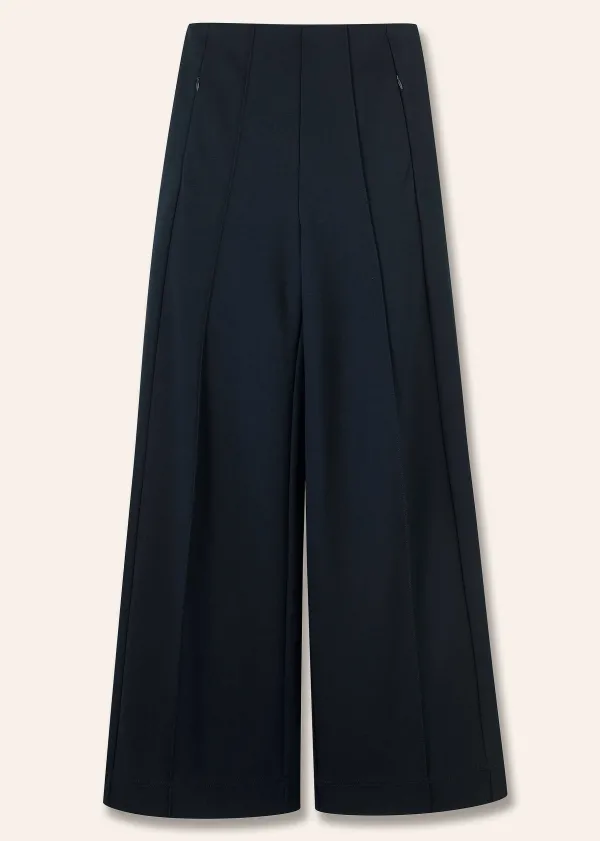 ME+EM Regular Length Travel Tailoring Palazzo | Women Wide-Leg Trousers