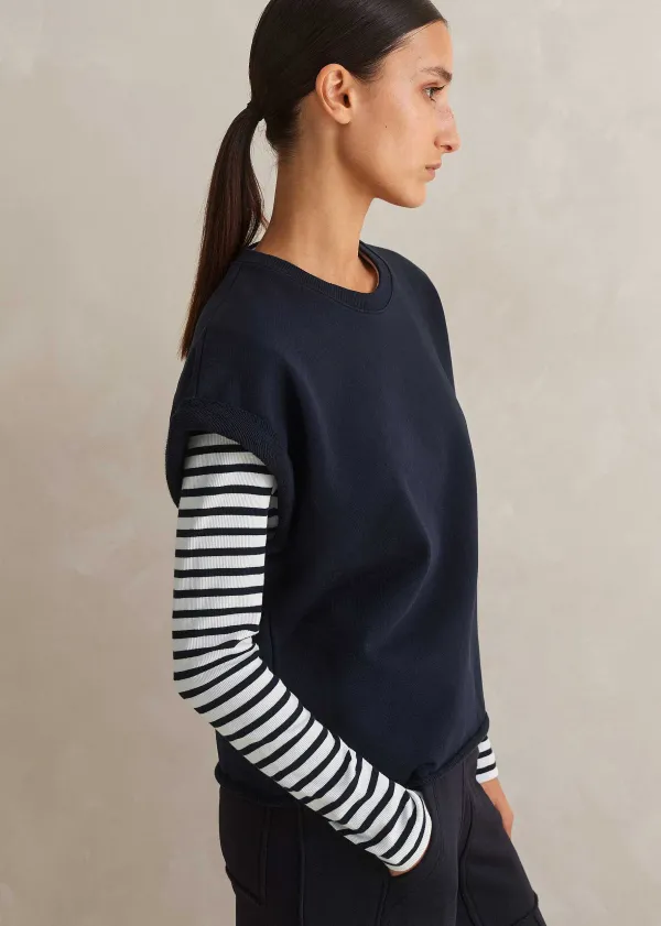 roll_cuff_sweatshirt_2-1.webp ME+EM Roll Cuff Sweatshirt | Women T-Shirts