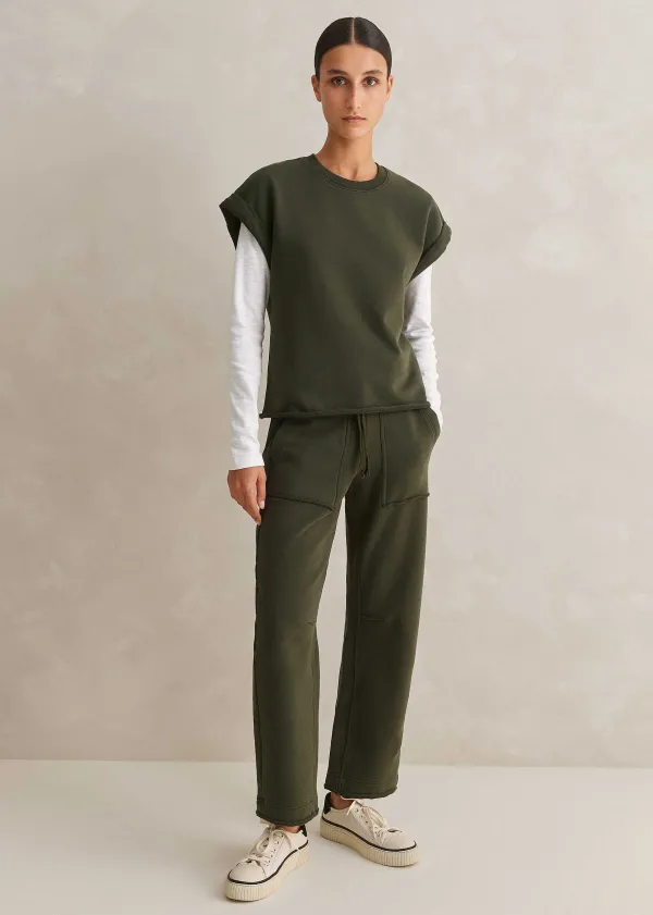 ME+EM Roll Cuff Sweatshirt + Jogger Co-Ord | Women Suits And Co-Ords
