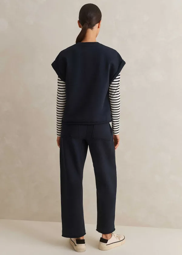 ME+EM Roll Cuff Sweatshirt + Jogger Co-Ord | Women Suits And Co-Ords