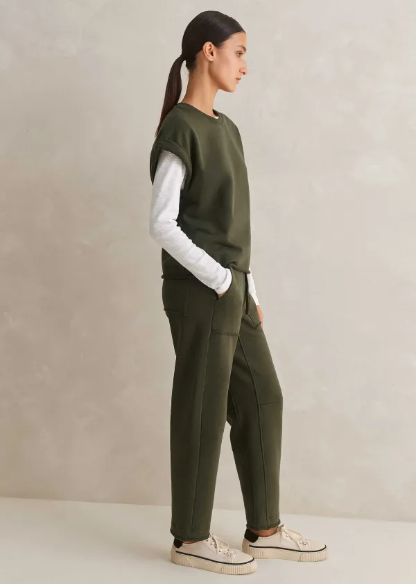 ME+EM Roll Cuff Sweatshirt + Jogger Co-Ord | Women Suits And Co-Ords