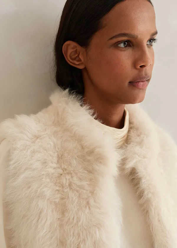 shearling_reversible_cropped_gilet_8.webp ME+EM Shearling Reversible Cropped Gilet | Women Crop Jackets