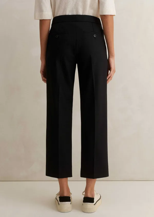 ME+EM Short Length Slim Crop Forever Trouser | Women Slim Trousers