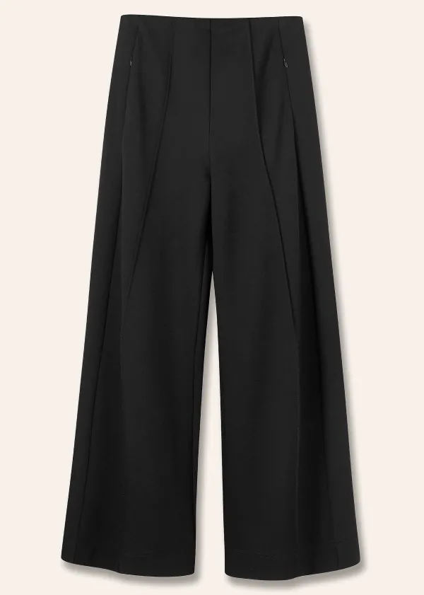 ME+EM Short Length Travel Tailoring Palazzo | Women Wide-Leg Trousers