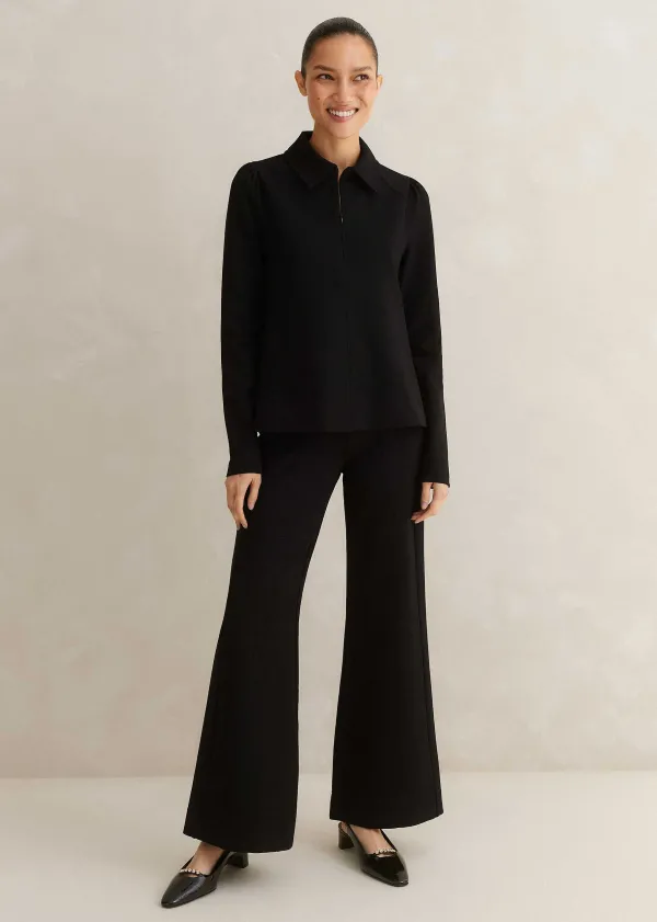 ME+EM Short Travel Tailoring Kick Flare Trouser Co-Ord | Women Suits And Co-Ords