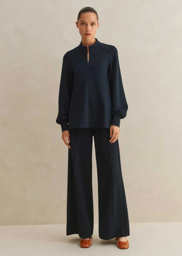 shortlength_travel_tailoring_wideleg_palazzo_coord_1.webp ME+EM Short-Length Travel Tailoring Wide-Leg Palazzo Co-Ord | Women Suits And Co-Ords