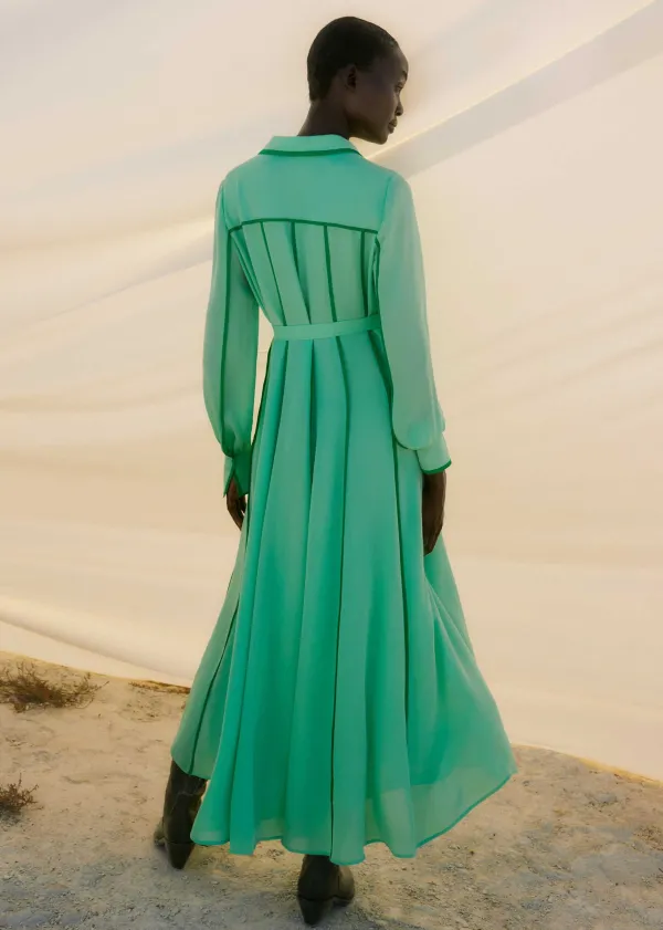 silk_contrast_binding_maxi_shirt_dress__belt_2.webp ME+EM Silk Contrast Binding Maxi Shirt Dress + Belt | Women Maxi Dresses