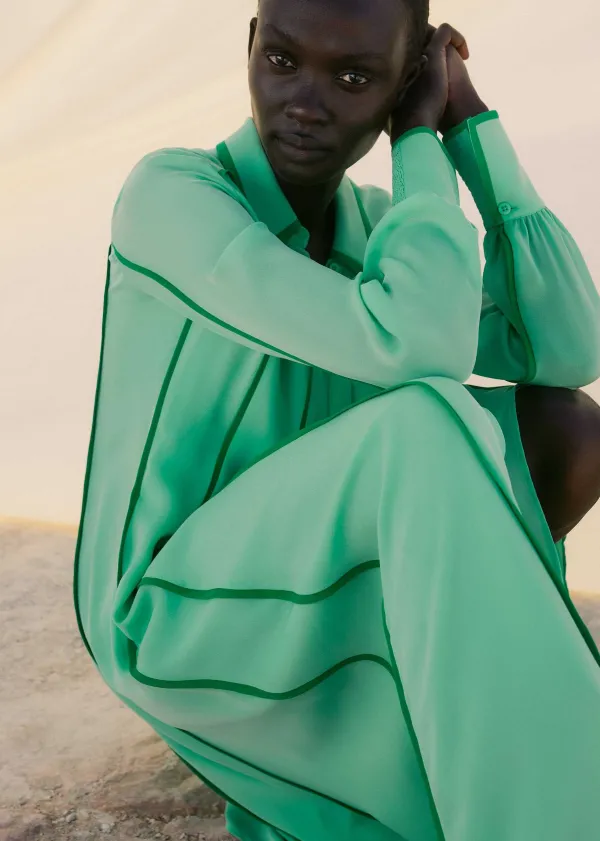 silk_contrast_binding_maxi_shirt_dress__belt_4.webp ME+EM Silk Contrast Binding Maxi Shirt Dress + Belt | Women Maxi Dresses