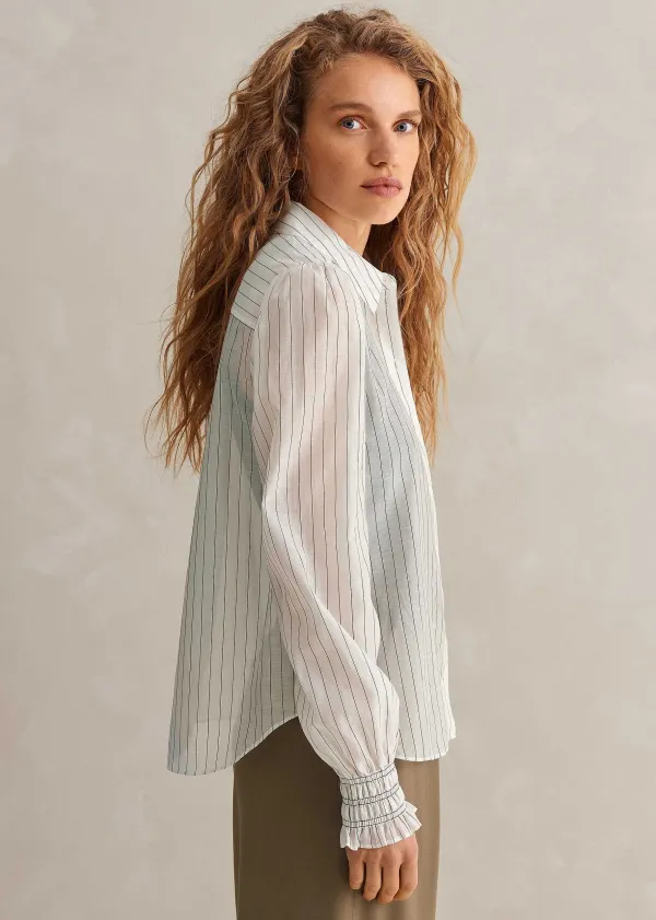 silk_cotton_stripe_shirt_4.webp ME+EM Silk Cotton Stripe Shirt | Women Shirts