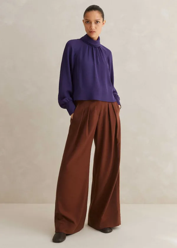 silk_high_neck_raglan_sleeve_top_4-1.webp ME+EM Silk High Neck Raglan Sleeve Top | Women Layering Tops