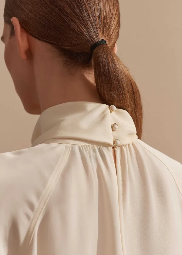 silk_high_neck_raglan_sleeve_top_5.webp ME+EM Silk High Neck Raglan Sleeve Top | Women Layering Tops