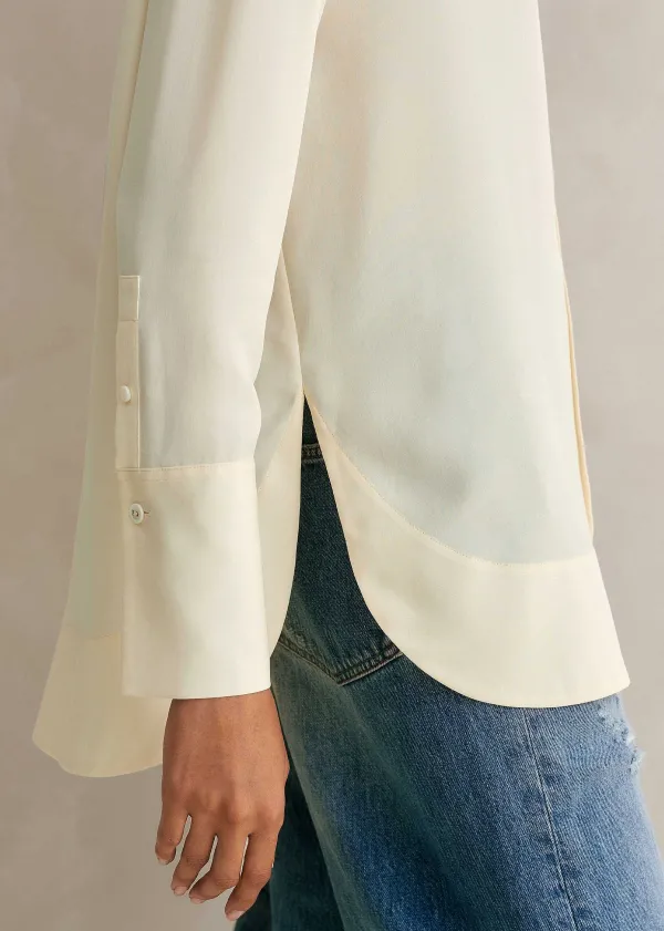 silk_oversized_shirt_4.webp ME+EM Silk Oversized Shirt | Women Shirts