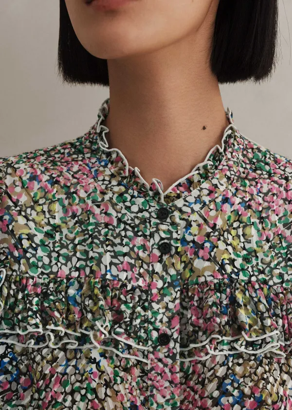 silkblend_devor_confetti_print_blouse_5.webp ME+EM Silk-Blend Devor Confetti Print Blouse | Women Blouses