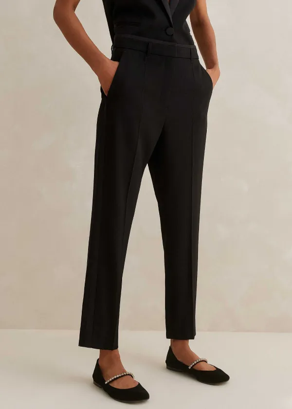 slim_crop_forever_tux_trouser_4.webp ME+EM Slim Crop Forever Tux Trouser | Women Slim Trousers