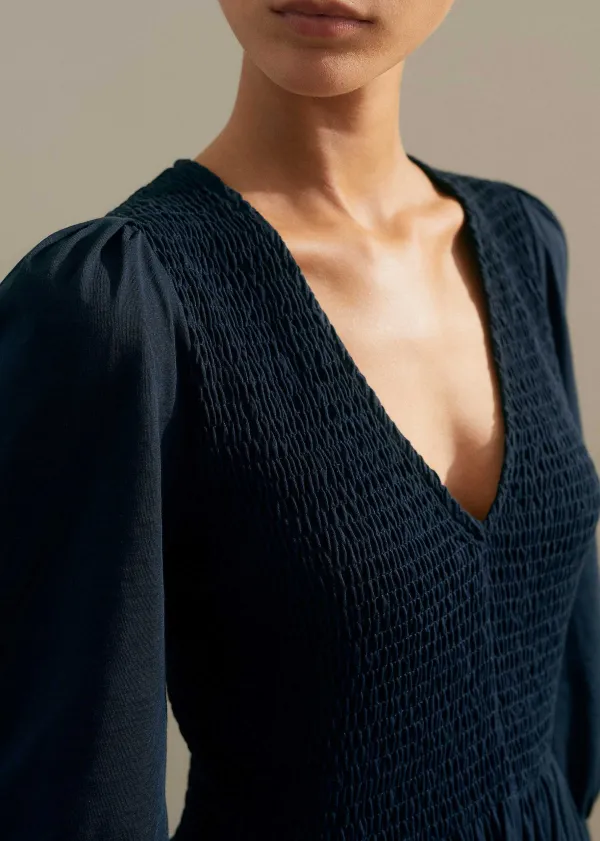 slub_cotton_vneck_maxi_dress_3-1.webp ME+EM Slub Cotton V-Neck Maxi Dress | Women Maxi Dresses