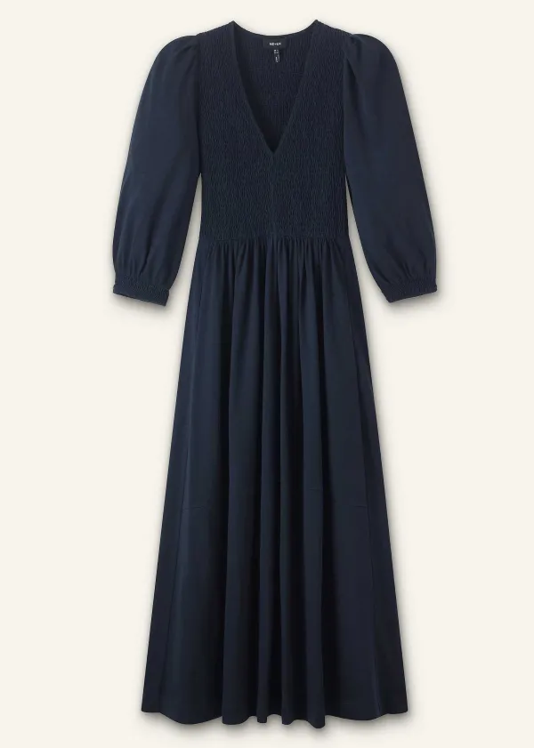 slub_cotton_vneck_maxi_dress_4-1.webp ME+EM Slub Cotton V-Neck Maxi Dress | Women Maxi Dresses