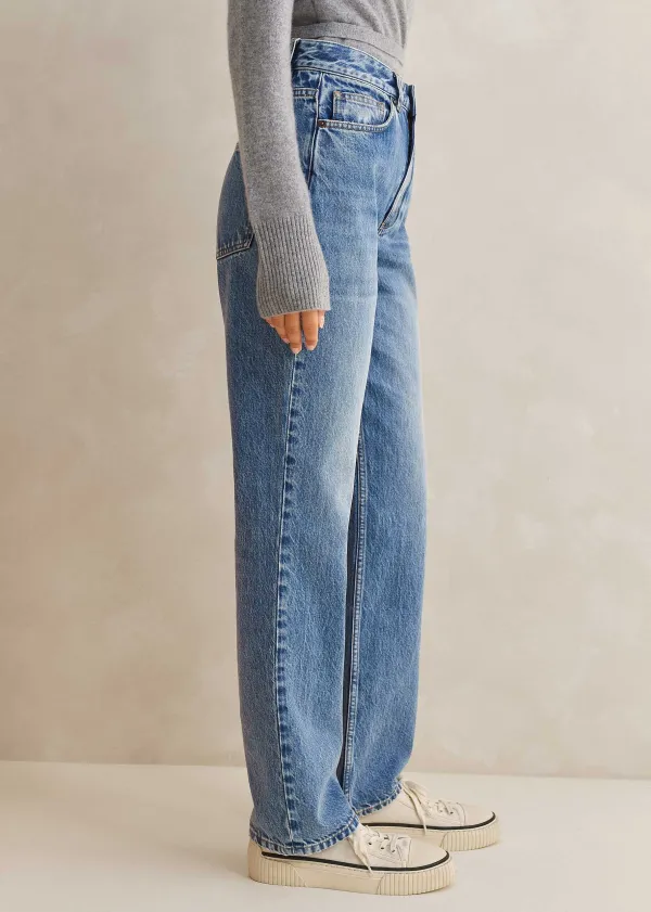 straight_fulllength_jean_2.webp ME+EM Straight Full-Length Jean | Women Jeans