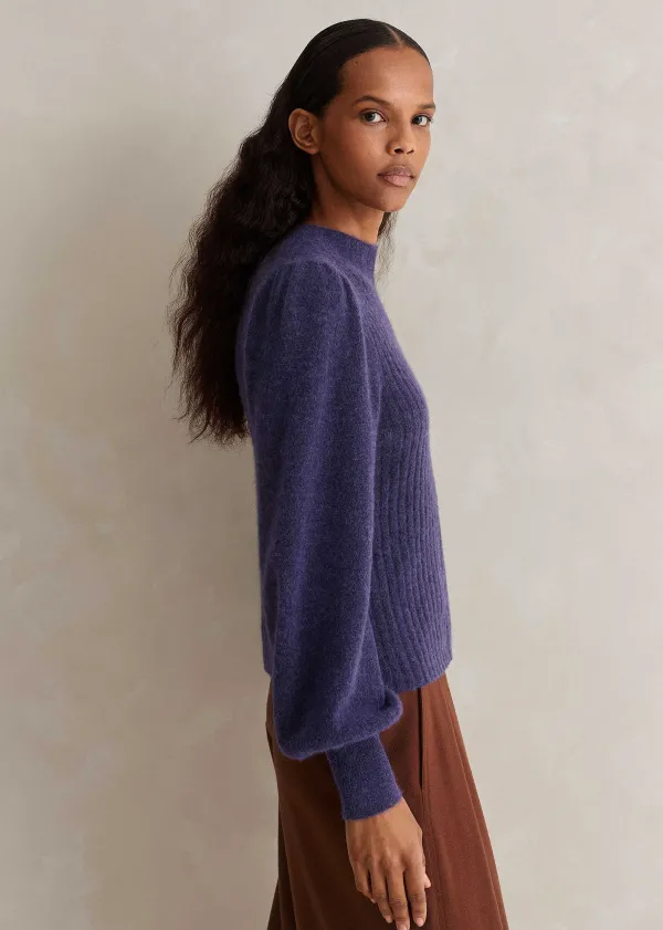 superfine_alpaca_pouf_sleeve_jumper_2-1.webp ME+EM Superfine Alpaca Pouf Sleeve Jumper | Women Jumpers