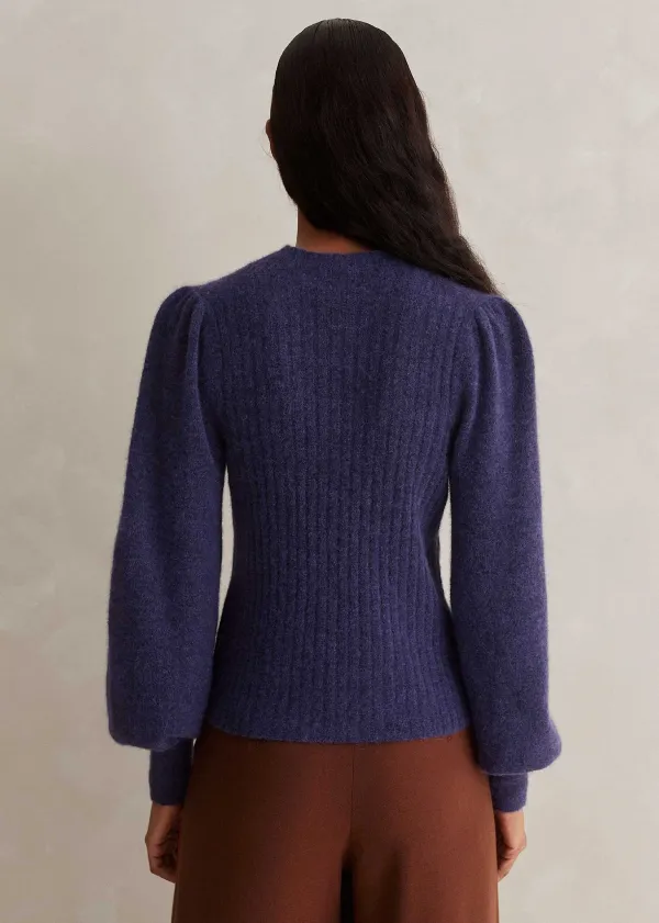 superfine_alpaca_pouf_sleeve_jumper_4-1.webp ME+EM Superfine Alpaca Pouf Sleeve Jumper | Women Jumpers