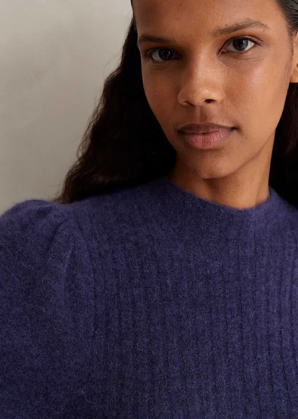 superfine_alpaca_pouf_sleeve_jumper_6-1.webp ME+EM Superfine Alpaca Pouf Sleeve Jumper | Women Jumpers