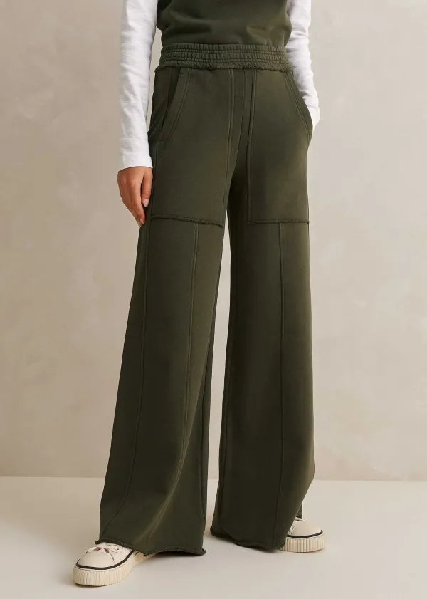 ME+EM Sweatshirting Wide-Leg Trouser | Women Wide-Leg Trousers