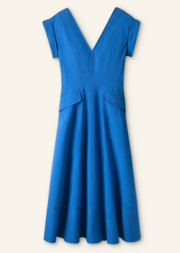 tailored_flare_midi_dress_2-1.webp ME+EM Tailored Flare Midi Dress | Women Midi Dresses