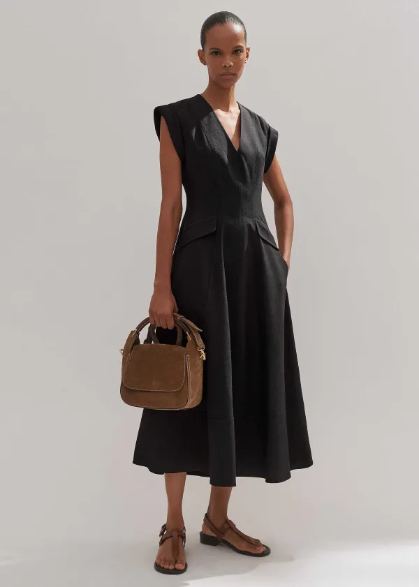 tailored_flare_midi_dress_2.webp ME+EM Tailored Flare Midi Dress | Women Midi Dresses