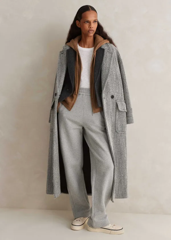 tapered_sweatshirting_track_pant_3.webp ME+EM Tapered Sweatshirting Track Pant | Women Joggers