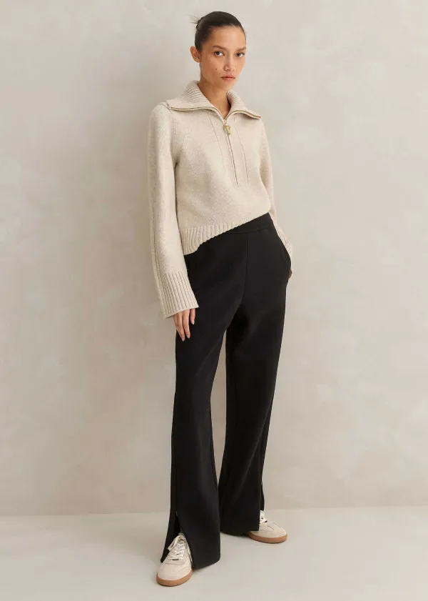 tapered_sweatshirting_track_pant_5-1.webp ME+EM Tapered Sweatshirting Track Pant | Women Joggers