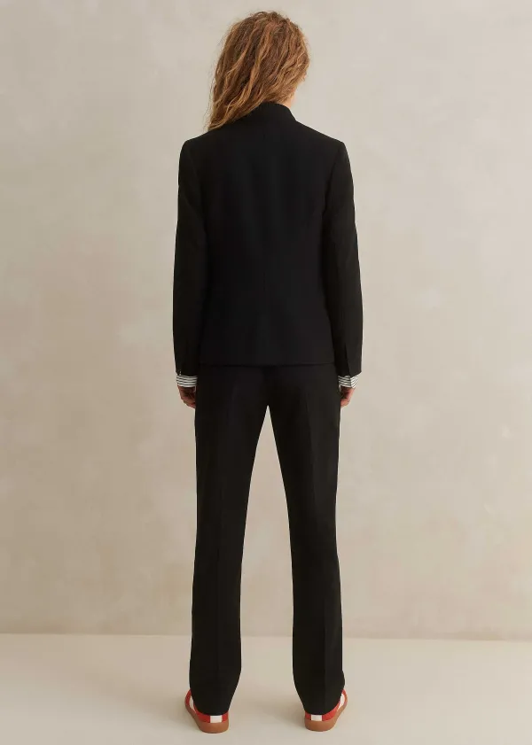 textured_boyish_cigarette_pant_suit_2.webp ME+EM Textured Boyish Cigarette Pant Suit | Women Suits And Co-Ords
