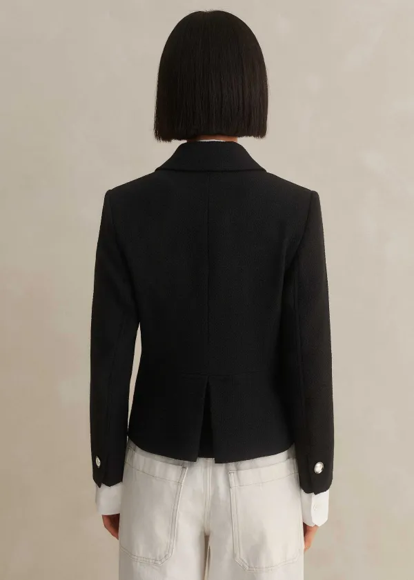 textured_bracelet_sleeve_contour_jacket_2.webp ME+EM Textured Bracelet Sleeve Contour Jacket | Women Crop Jackets