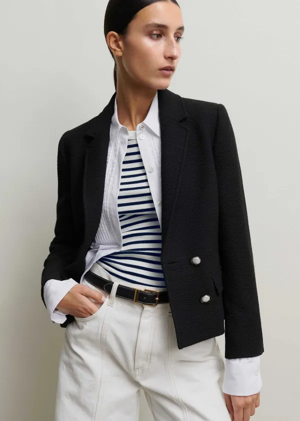 textured_bracelet_sleeve_contour_jacket_4.webp ME+EM Textured Bracelet Sleeve Contour Jacket | Women Crop Jackets