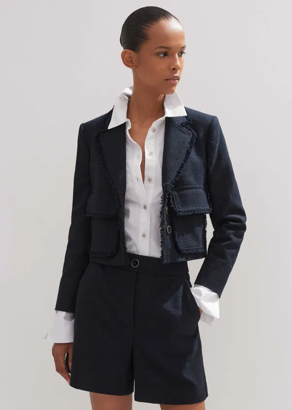 textured_cottonblend_crop_jacket__tweed_short_suit_3.webp ME+EM Textured Cotton-Blend Crop Jacket + Tweed Short Suit | Women Suits And Co-Ords