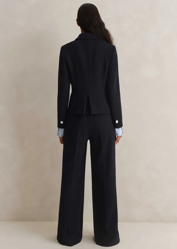 ME+EM Textured Jumpsuit Co-Ord | Women Suits And Co-Ords