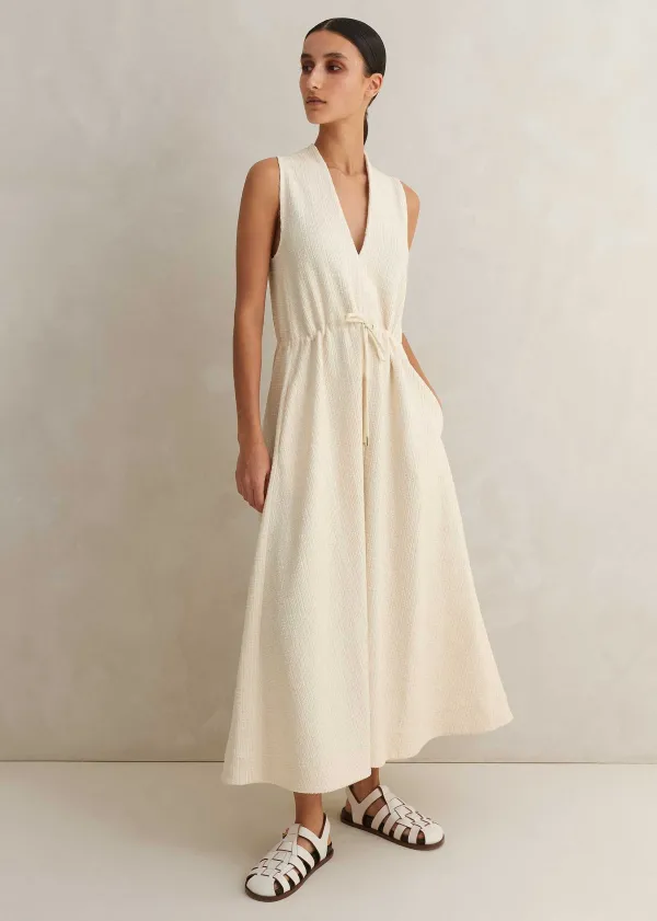 textured_maxi_dress_2.webp ME+EM Textured Maxi Dress | Women Maxi Dresses