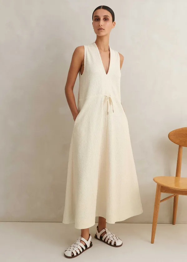 textured_maxi_dress_3.webp ME+EM Textured Maxi Dress | Women Maxi Dresses
