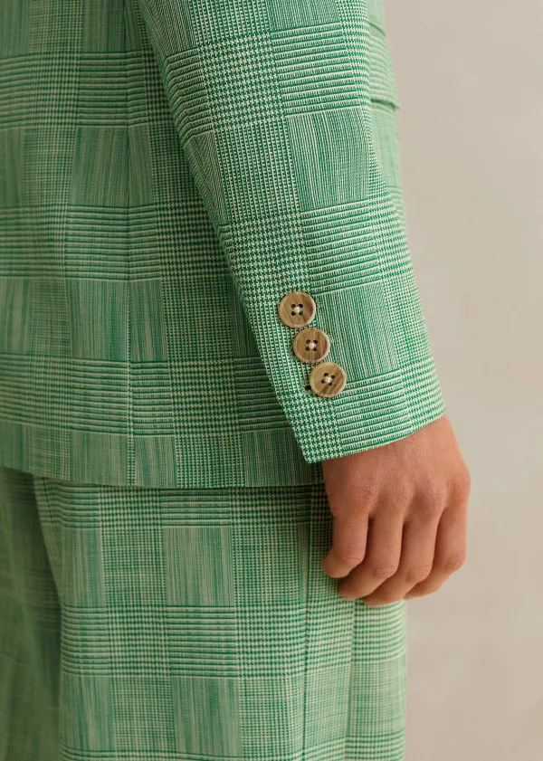 textured_prince_of_wales_check_blazer_5.webp ME+EM Textured Prince Of Wales Check Blazer | Women Blazers