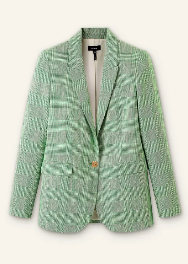 textured_prince_of_wales_check_blazer_8.webp ME+EM Textured Prince Of Wales Check Blazer | Women Blazers
