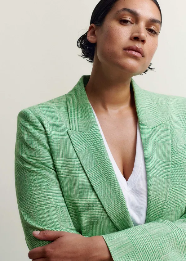 textured_prince_of_wales_check_suit_6.webp ME+EM Textured Prince Of Wales Check Suit | Women Suits And Co-Ords