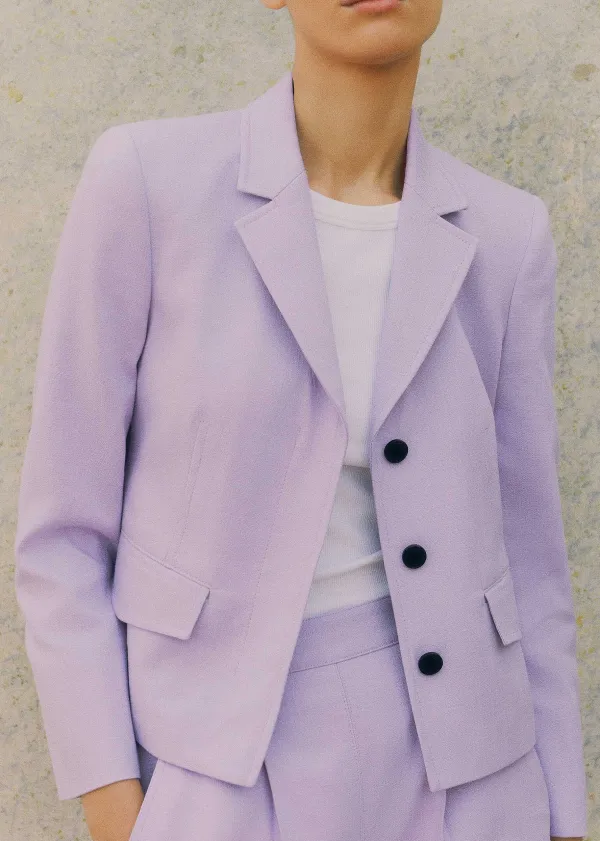 textured_short_fitted_contour_jacket_4.webp ME+EM Textured Short Fitted Contour Jacket | Women Blazers