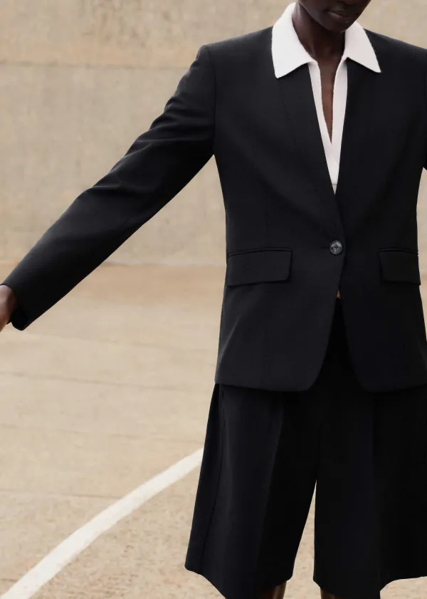 textured_tailored_short_suit_3.webp ME+EM Textured Tailored Short Suit | Women Suits And Co-Ords