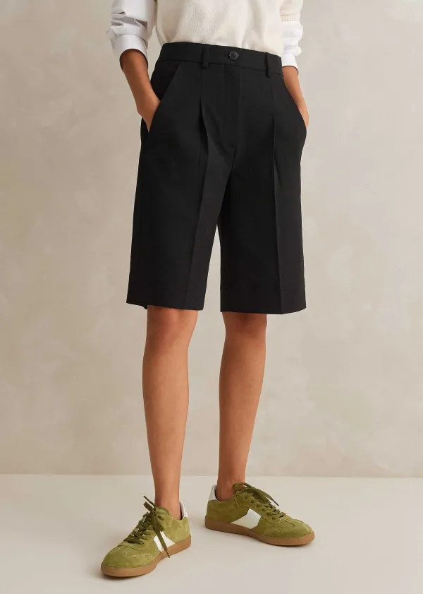 textured_tailoring_longline_short_2.webp ME+EM Textured Tailoring Longline Short | Women Shorts